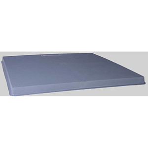 Diversitech E-Lite Condenser Pad 24x36x3 Inches – Gray Plastic Platform For AC/Heat Pump Units
